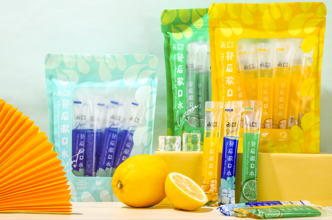 便攜條裝 ▎皚齒餐后漱口水，隨取隨用外出必備！