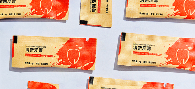 條裝牙膏，片式便攜設計，出差旅游常備